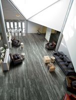 Напольная плитка Rex Ceramiche (Florim) I Travertini di Rex Black Strutturato Rett арт-746702 — фото 5, Напольная плитка