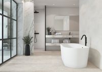 Настенная плитка Tau ceramica Portwall Rlv White арт-031.627.0108.15504 — фото 1, Настенная плитка