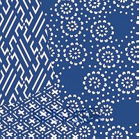 Керамогранит Ceramica Fioranese Kintsugi Japan Mix Blue арт-KTJX206 — фото 1, Керамогранит