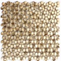 Мозаика Moreroom Stone Stamping Aluminum Gold арт-S064 — фото 1, Мозаика