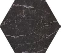 Керамогранит Casalgrande Padana Marmoker Esagono Nero Creta арт-2246121 — фото 1, Керамогранит