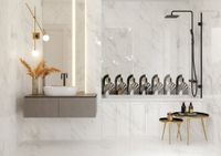 Настенная плитка Gracia Ceramica Noir Белая 01 арт-010100001218 — фото 5, Настенная плитка