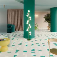 Напольная плитка WOW Duo Cyan арт-121891 — фото 10, Напольная плитка