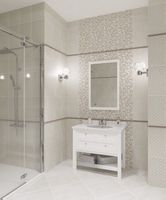 Напольная плитка Шахтинская плитка Поэма беж 01 Керамогранит 45x45 арт-010401002142 — фото 2, Напольная плитка