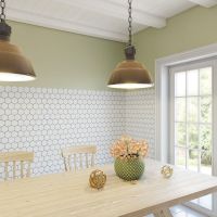 Мозаика Starmosaic Homework Brick White Glossy-2 арт-A1001G — фото 14, Мозаика