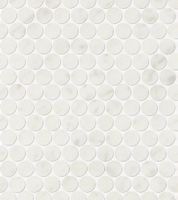 Мозаика Fap Ceramiche Roma Diamond Carrara Round Gres Mosaic арт-fNJC — фото 1, Мозаика