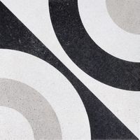 Керамогранит Ceramica Fioranese Cementine Black&White 5 арт-CBW20C5 — фото 1, Керамогранит