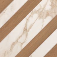 Декор Fap Ceramiche Roma Diamond Righe Calacatta Bark Avana Ins. арт-fNK7 — фото 1, Декор