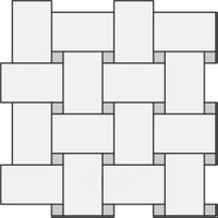 Мозаика Sant Agostino Akoya Maxi Rete Ivory Kry арт-CSAMRAIK30 — фото 2, Мозаика