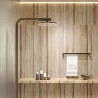 Товар: Керамогранит Creanza Rock Travertino Beige Shape Glue Art арт-SH1008-G - фото 6 Керамогранит Creanza Rock Travertino Beige Shape Glue Art арт-SH1008-G — фото 6, Керамогранит