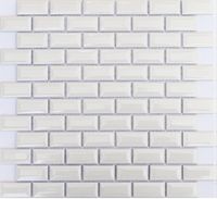 Мозаика Orro Mosaic Ceramic Ivory арт-White Bar — фото 1, Мозаика