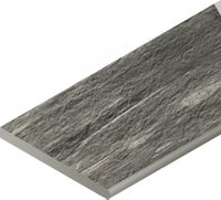 Italon Skyfall (Скайфолл) Гриджио Бортик Закруглённый Правый арт-620090000700 — фото 1, Спец. Элемент