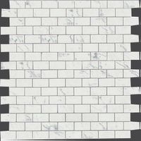 Мозаика Atlas Concorde Italy Marvel Stone Carrara P. Lapp. Burattato арт-AS34 — фото 1, Мозаика