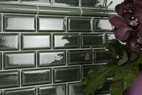 Настенная плитка Adex Modernista Biselado Pb CC Verde Oscuro арт-ADMO2012 — фото 1, Настенная плитка