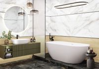 Керамогранит New Trend Walnut Chevron Dark матовый карвинг арт-D120249M — фото 12, Керамогранит