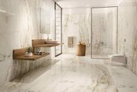 Керамогранит Kutahya Seramik Oniks White 120 Rektifiye Parlak Nano — фото 2, Керамогранит