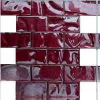 Мозаика NSmosaic Exclusive S-827 арт-S-827 стекло  (48*98*8) 248*298 — фото 1, Мозаика