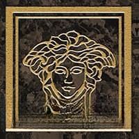 Вставка Versace Meteorite Firma Medusa Lappato Moka/Oro арт-47304 — фото 1, Вставка