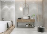 Настенная плитка Meissen (Mei) Grey Blanket серый рельеф арт-GBT-WTA093 — фото 2, Настенная плитка