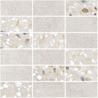 Мозаика Vitra Terrazzo-X Мозаичный микс Светлый арт-K9498928LPR1VTE0 — фото 1, Мозаика