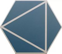 Керамогранит DNA Tiles Fancy Lines Ocean арт-127021 — фото 1, Керамогранит