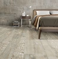 Керамогранит Idalgo Граните Вуд Эго Светло Серый Lapp Rett 19.5 арт-ID9023N002LR — фото 1, Керамогранит