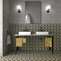 Керамогранит DNA Tiles Sync Clover Green арт-125639 — фото 14, Керамогранит