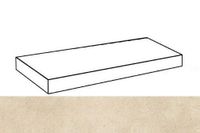 Угловая ступень Italon Room (Рум) Beige левая арт-620070001224 — фото 1, Ступени и клинкер