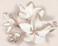 Панно Azori Amati Plumeria Beige арт-584192003 — фото 4, Панно