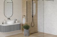 Настенная плитка Unitile Микс Белый Низ 02 арт-010100001270 — фото 2, Настенная плитка