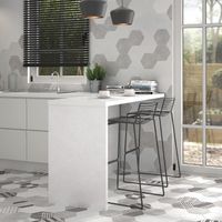 Товар: Керамогранит Equipe Hexatile Cement White арт-22092 - фото 5 Керамогранит Equipe Hexatile Cement White арт-22092 — фото 5, Керамогранит