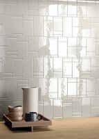 Настенная плитка La Fabbrica Ceramiche Grooves Grey Glossy арт-206007 — фото 1, Настенная плитка