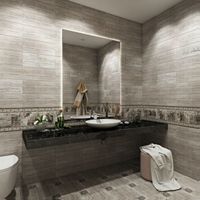 Вставка М- Квадрат Граффито Серый арт-757671 — фото 2, Вставка