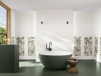 Товар: Бордюр Ape ceramica Bellagio Moldura Bianco арт-A042001 - фото 1 Бордюр Ape ceramica Bellagio Moldura Bianco арт-A042001 — фото 1, Бордюр