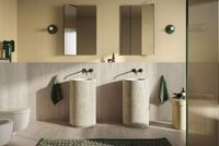 Керамогранит Impronta italgraniti Dorset Beige Cross Cut Ribbed Sq арт-DR03BAR — фото 9, Керамогранит