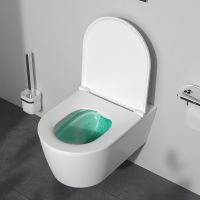 Унитаз AM.PM Func подвесной с сиденьем Микролифт арт-C8F1701SC — фото 8, Подвесные унитазы