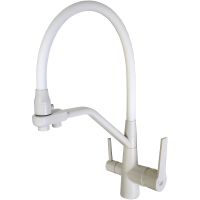 Смеситель для кухни Viko Белый арт-V-5504 — фото 1, Смесители для кухни