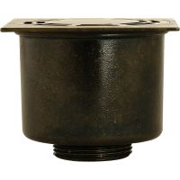 Душевой трап Migliore Ricambi с решеткой Бронза арт-20204 — фото 3, Трапы для душа