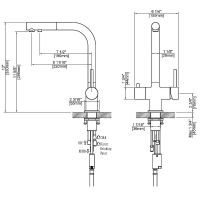 Смеситель для кухни Timo Saona Белый матовый арт-2356/16FL — фото 2, Смесители для кухни