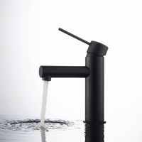 Смеситель для раковины Timo Saona Черный арт-2361/03F — фото 3, Смесители для раковины