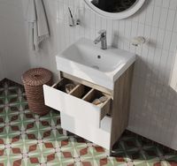 Товар: Тумба с раковиной Iddis Zodiac 50 Белая матовая Дерево арт-ZOD5ABFi95K - фото 4 Тумба с раковиной Iddis Zodiac 50 Белая матовая Дерево арт-ZOD5ABFi95K — фото 4, Тумбы с раковиной