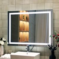 Зеркало Silver Mirrors Livia 100 с подсветкой с сенсорным выключателем и подогревом арт-ФР-00002240 — фото 2, Зеркала в ванную комнату