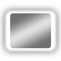 Зеркало Континент Калипсо Люкс 680х535 с подсветкой с механическим выключателем арт-ЗЛП152 — фото 2, Зеркала в ванную комнату