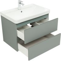 Тумба под раковину Aquanet Вега 2.0 70 подвесная Мисти грин арт-337960 — фото 4, Тумбы под раковину