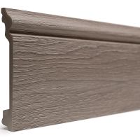 Плинтус Decor-Dizayn 2400x16x100 мм арт-701-80SH — фото 1, Плинтуса напольные