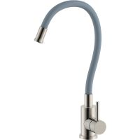 Смеситель для кухни Olive's Balear Серый арт-13435-3BLG — фото 1, Смесители для кухни