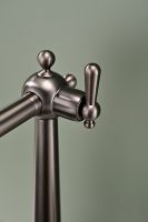 Смеситель для кухни Paulmark Retro Вороненая сталь арт-Re213226-GM — фото 7, Смесители для кухни