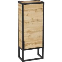 Шкаф пенал 1MarKa Grunge Loft 35Н/П Дуб Вотан арт-Ц0000007988 — фото 1, Пеналы для ванной комнаты