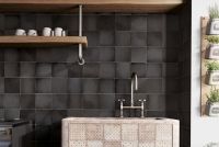 Керамическая плитка Equipe Artisan Graphite настенная 13,2х13,2 см арт-24462 — фото 2, Керамическая плитка