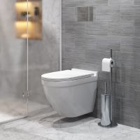 Унитаз Grossman подвесной Белый глянцевый с сиденьем Микролифт арт-GR-4483SQ — фото 5, Подвесные унитазы